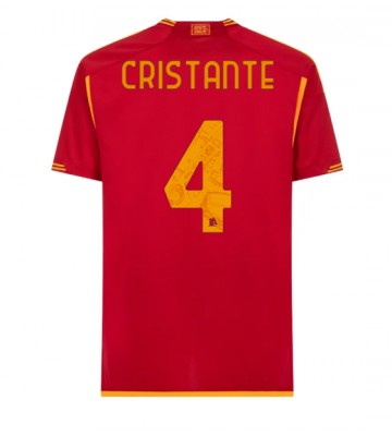 AS Roma Bryan Cristante #4 Primera Equipación 2023-24 Manga Corta